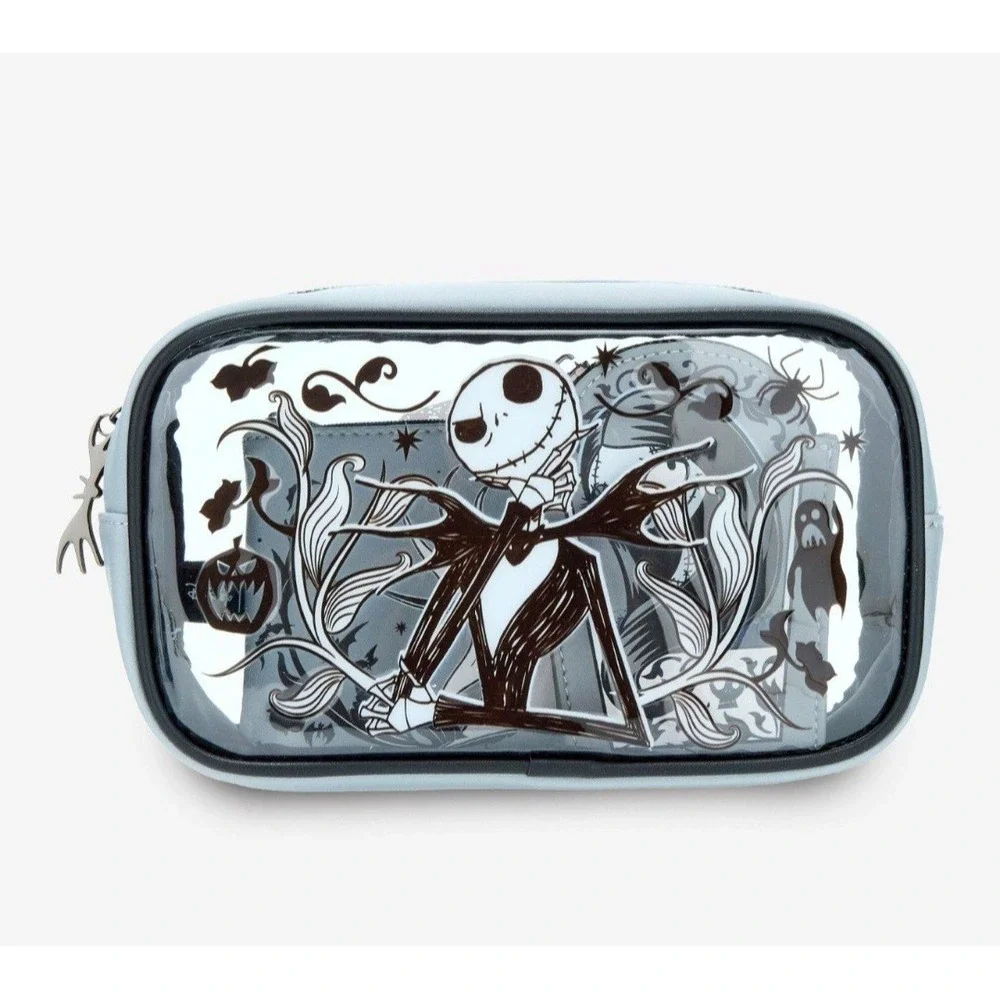 NEW! Disney The‎ Nightmare Before Christmas Tonal Characters Cosmetic Bag 3 Set